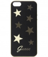 Guess Stars Soft TPU Back Case - Apple iPhone 5/5S/SE - Zwart