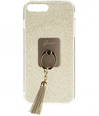 Guess Ring TPU Back Cover - Apple iPhone 7 Plus (5.5") - Goud
