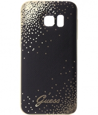 Guess Dots Soft TPU Case - Samsung Galaxy S7 (SM-G930) - Zwart