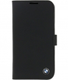 BMW Originele Leather Book Case - Samsung Galaxy S4 i9500 - Zwart