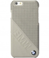 BMW Hard Cover Slanted Logo voor Apple iPhone 6(S) 4,7" - Taupe