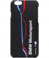 BMW Motorsport Twisted Tricolor - Apple iPhone 6(S) 4,7" - Zwart