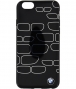 BMW Grille Patroon TPU Case Apple iPhone 6(S) 4,7" - Zwart/Zilver