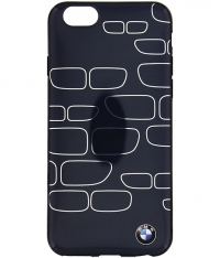 BMW Grille Patroon TPU Case Apple iPhone 6(S) 4,7" - Grijs/Zilver