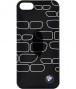 BMW Grille Patroon TPU Case - Apple iPhone 5/5S/SE - Zwart/Zilver