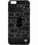 BMW Grille Patroon TPU Case iPhone 6(S) Plus 5.5" - Zwart/Zilver