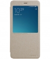Nillkin Sparkle S-View Book Case voor Xiaomi Redmi Note 4 - Goud