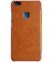 Nillkin Qin PU Leather Book Case voor Huawei P10 Lite - Bruin