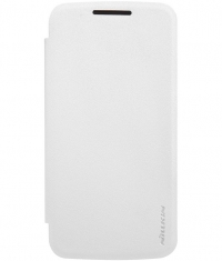 Nillkin New Sparkle Book Case voor Motorola Moto G4 Play - Wit