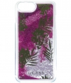 Guess Liquid Glitter Hard Case Palm Spring iPhone 7 (4.7") - Roze