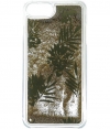 Guess Liquid Glitter Palm Spring Case iPhone 7 Plus (5.5'') -Goud