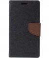 Mercury Fancy Diary WalletCase - Galaxy S4 Mini - Zwart/Bruin