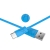 Usams U-Gee Standaard USB naar USB-C Kabel (100cm) - Blauw