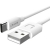 Usams U-Turn Standaard USB naar USB-C Kabel (100cm) - Wit