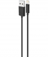 Usams U-Gee Standaard USB naar Lightning Kabel (100cm) - Zwart