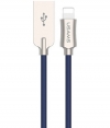 Usams U-Win Series USB 2.0A naar Lightning Kabel (120cm) - Blauw