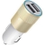 iHAVE Bullet Dual USB Autolader / Car Charger 2.1A - Goud