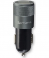 4Smarts Hybrid Dual USB Autolader 2.1A - Zwart