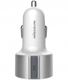 Nillkin Vigor Dual USB Car Charger (3400mA) - Zilver/Wit