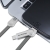 Nillkin Plus III USB naar Type-C/MicroUSB Kabel - Grijs (1m)
