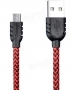 Remax Double Sided USB naar MicroUSB Data Kabel - Rood (100cm)