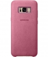 Samsung Galaxy S8+ Alcantara Case EF-XG955AP Origineel - Roze