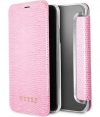 Guess Python Book Case voor Apple iPhone X/XS (5.8'') - Roze