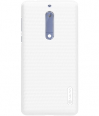 Nillkin Frosted Shield Hard Case voor Nokia 5 - Wit