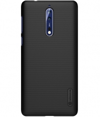Nillkin Frosted Shield Hard Case voor Nokia 8 - Zwart
