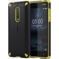 Nokia Origineel Rugged Impact Hard Case voor Nokia 5 - Zwart/Geel