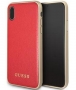 Guess IriDescent Hard Case voor Apple iPhone X/XS (5,8") - Rood