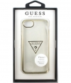 Guess TPU Case Triangle voor Apple iPhone 6/6S/7/8 (4.7") - Goud