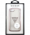 Guess TPU Case Triangle voor Apple iPhone 6/6S/7/8 (4.7") - Rosé