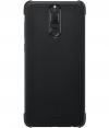 Origineel Huawei PU Back Cover - Huawei Mate 10 Lite - Zwart