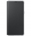 Samsung Neon Flip Cover EF-FA530PB voor Galaxy A8 (2018) - Zwart
