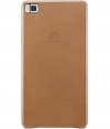 Origineel Huawei Leder Hard Cover voor Huawei P8 - Bruin