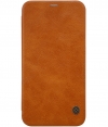 Nillkin Qin PU Leather Book Case Apple iPhone X/XS (5.8") - Bruin