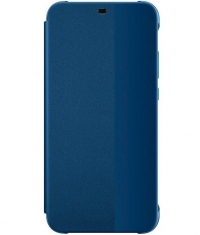 Huawei Origineel S-View Book Cover voor Huawei P20 Lite - Blauw
