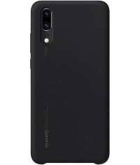 Huawei Silicon Case Origineel - Zwart voor Huawei P20