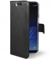 Celly Air Wallet Book Case voor Samsung Galaxy S8 Plus - Zwart