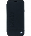 BMW Signature Leather Book Case - Samsung Galaxy S9 Plus - Zwart