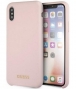 Guess Silicone Hard Case - Apple iPhone X/XS (5.8") - Roségoud