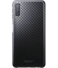 Samsung Galaxy A7 (2018) Gradation Cover EF-AA750CB - Zwart