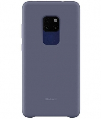 Huawei Silicone Car Case Origineel voor Huawei Mate 20 - Blauw