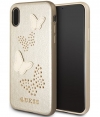 Guess Studs & Sparkle HardCase Apple iPhone X/XS (5.8") - Goud