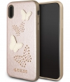 Guess Studs & Sparkle HardCase Apple iPhone X/XS (5.8") Roségoud