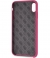 Guess Silicone HardCase - Apple iPhone XS Max (6.5") - Roze
