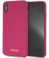 Guess Silicone Hard Case - Apple iPhone X/XS (5.8") - Roze
