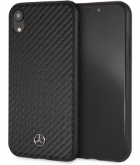 Mercedes-Benz Carbon Hard Case - Apple iPhone XR (6.1'') - Zwart