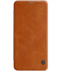 Nillkin Qin PU Leather Book Case Samsung Galaxy A9 (2018) - Bruin